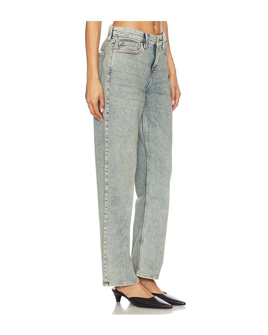 GOOD AMERICAN Blue Good 90's Petite Jeans