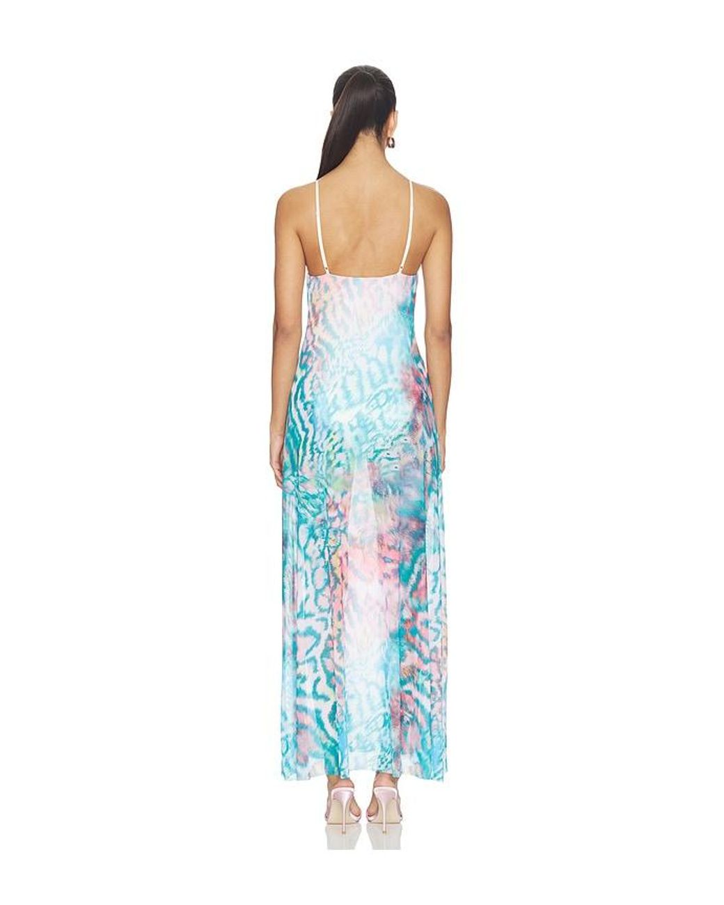 AFRM Blue Rivka Dress