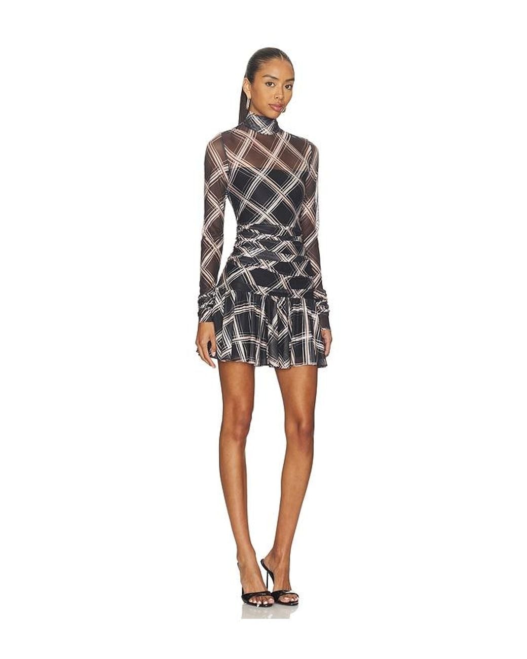 Amanda Uprichard Black X Revolve Rumi Dress