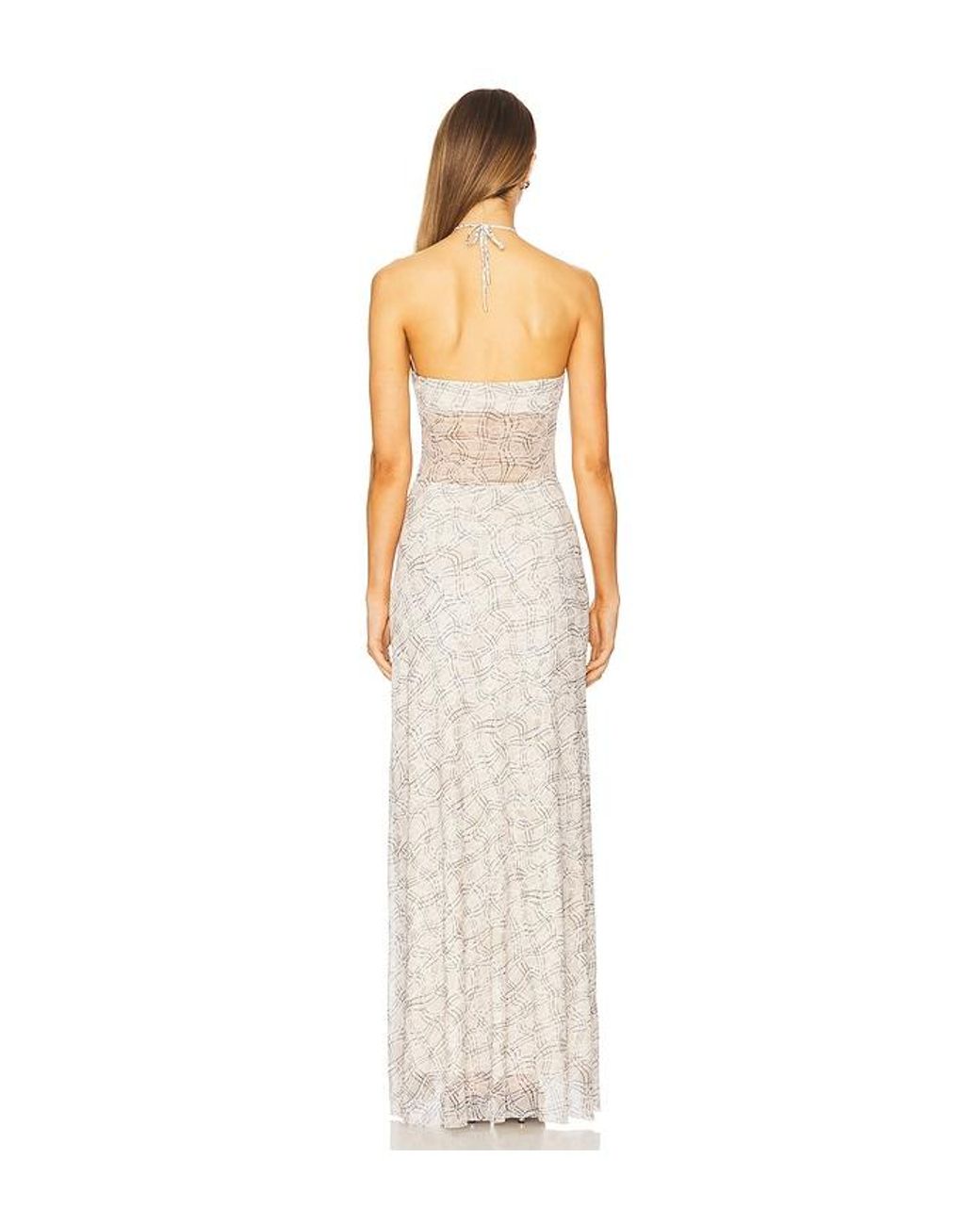 AFRM White Britta Dress