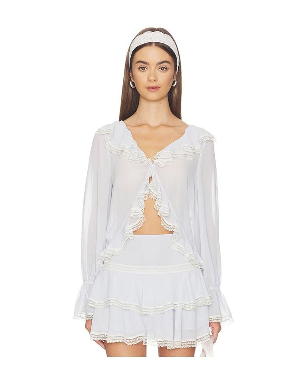Tularosa White Solia Blouse