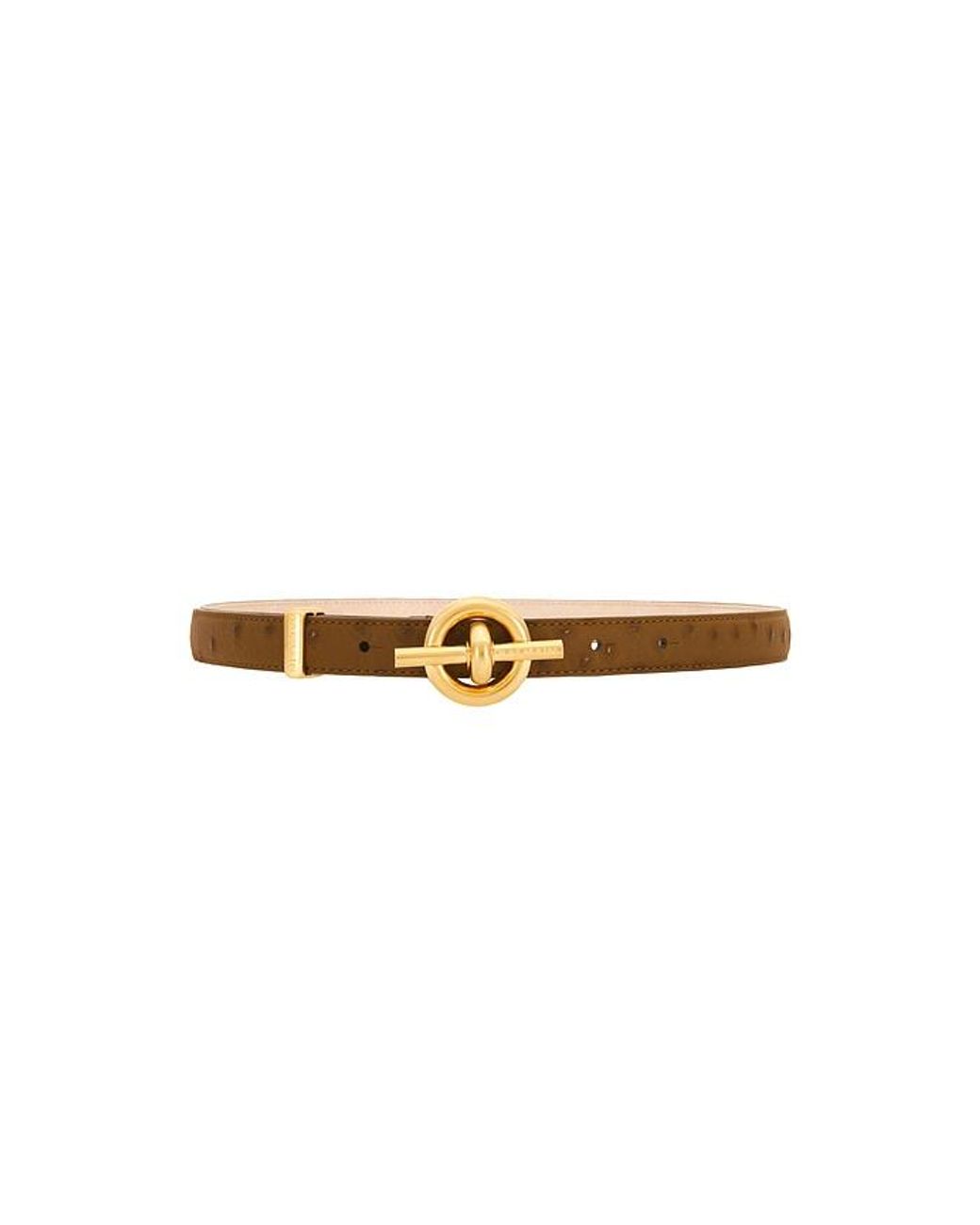 Balmain Green Gürtel T-Bar