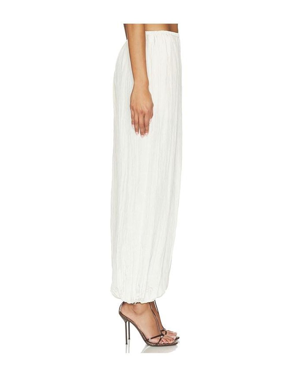 Lovers + Friends White Otto Pant