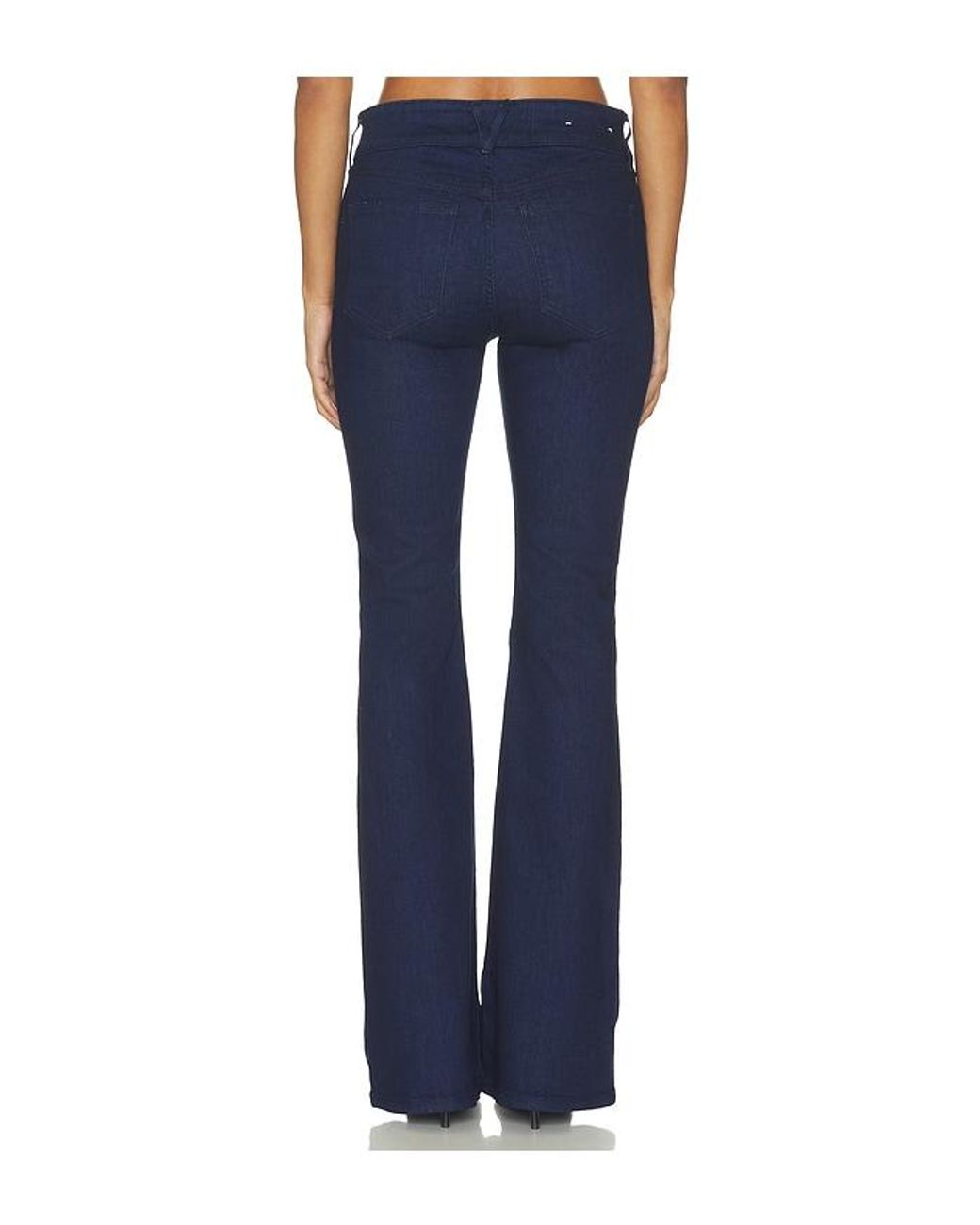 Veronica Beard Blue Beverly Mid Rise Skinny Flare Jeans