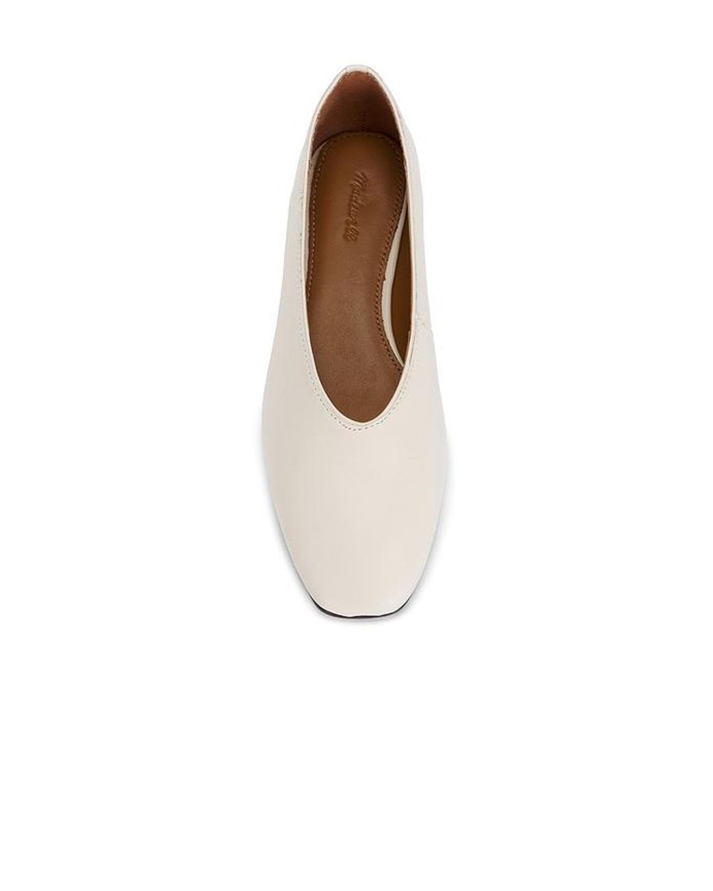 Madewell White Sage Ballet Flat