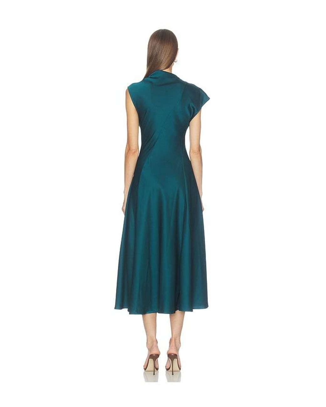 Camila Coelho Blue Ondina Midi Dress