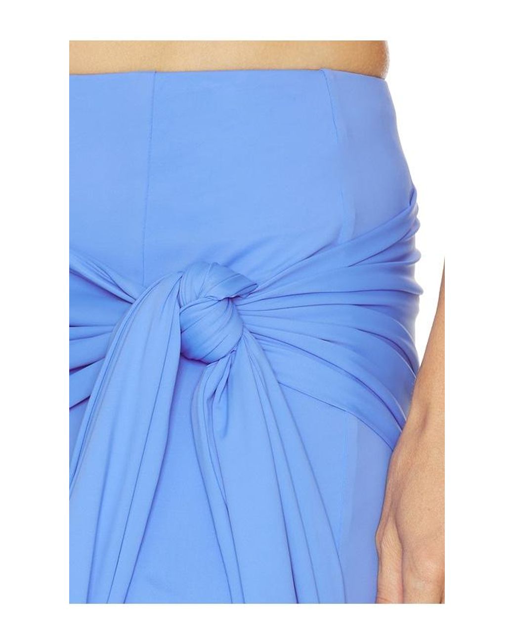 Nakedvice Blue The Brooke Maxi Skirt