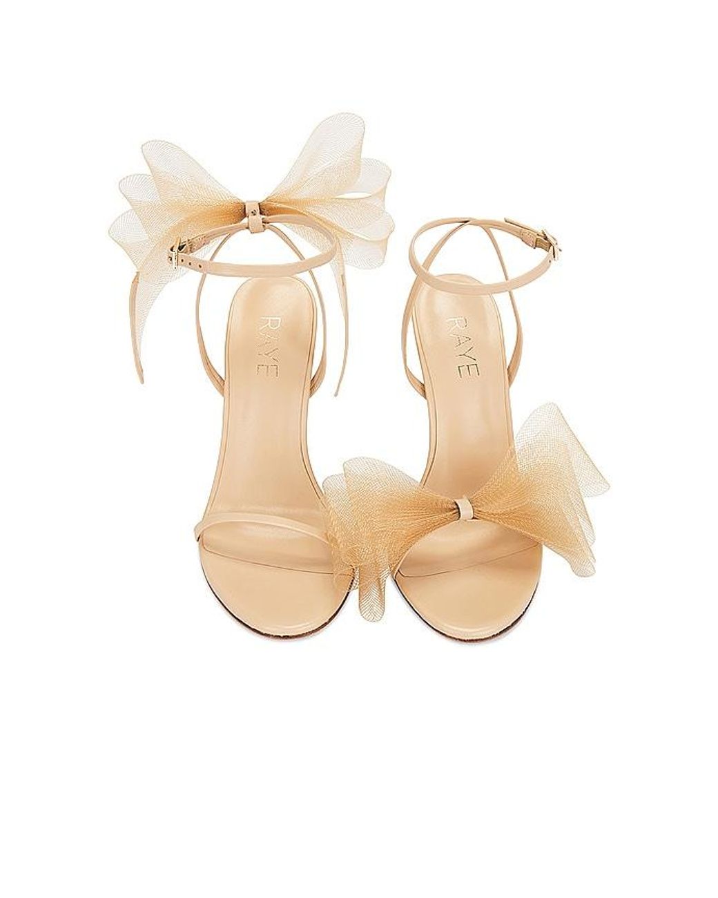 Raye White Bubbly Heel