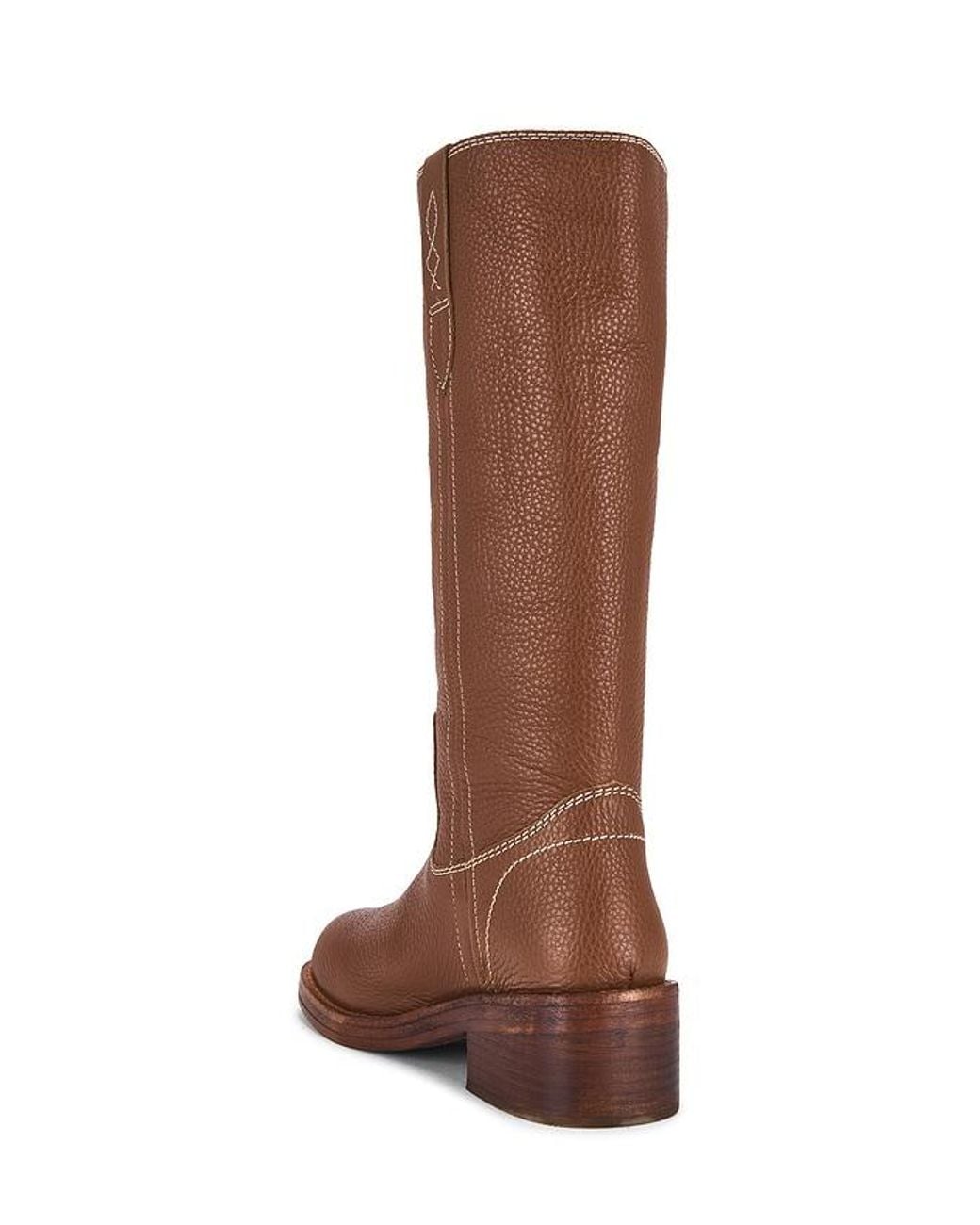 Free People Brown Blaze Pull On Boot