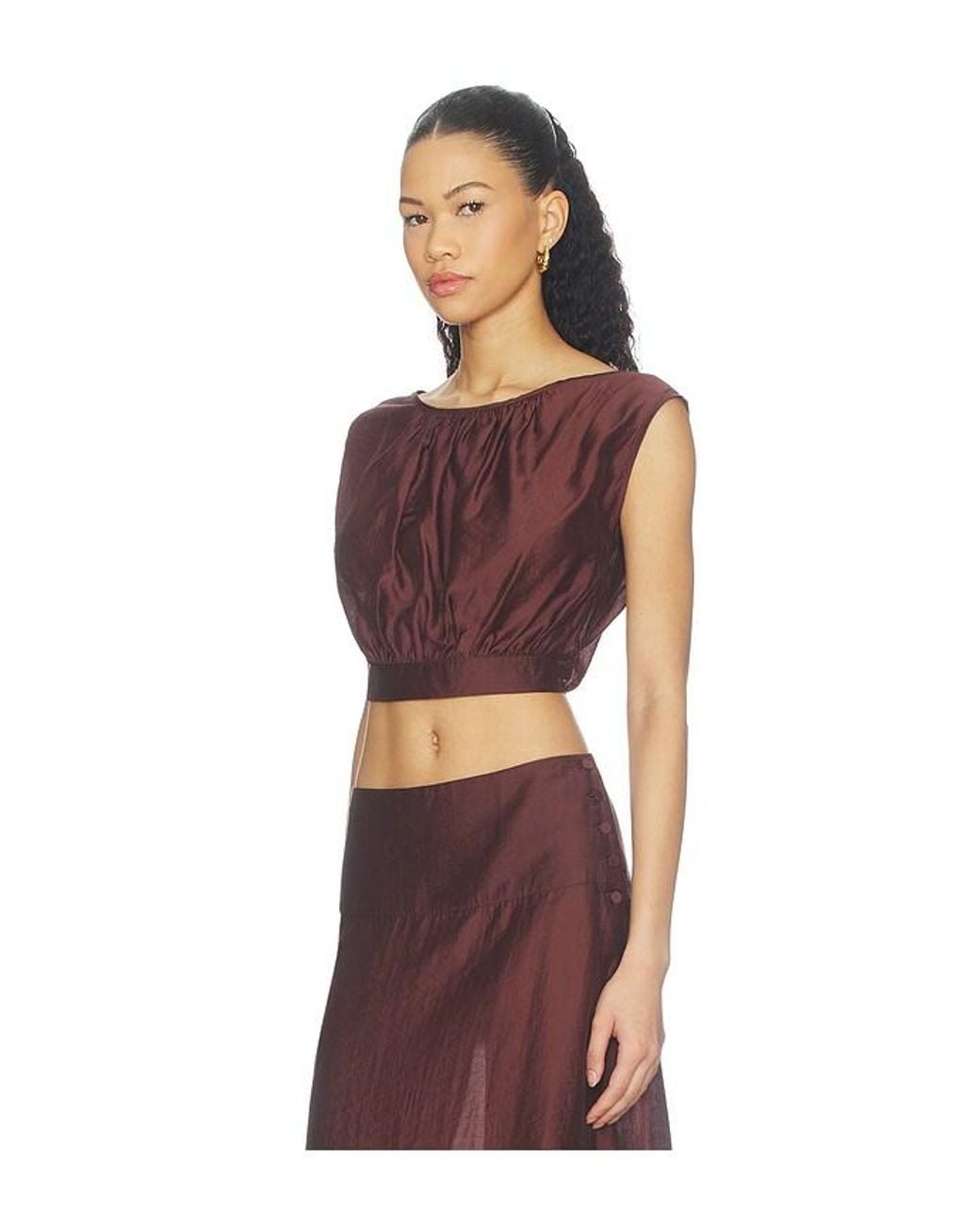 Stone Cold Fox Red X Revolve Avalon Top
