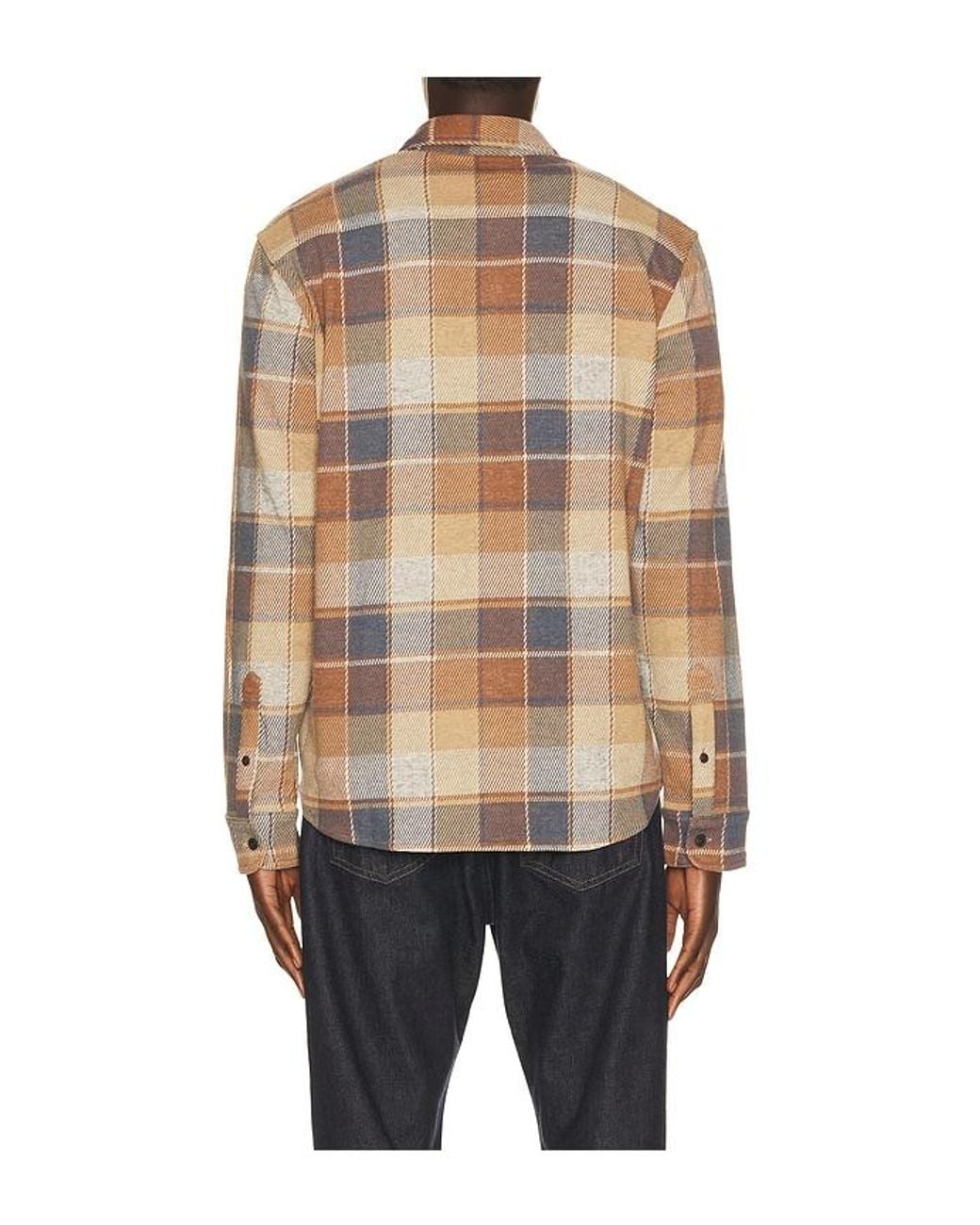 Faherty Brand Blue Legend Sweater Shirt for men