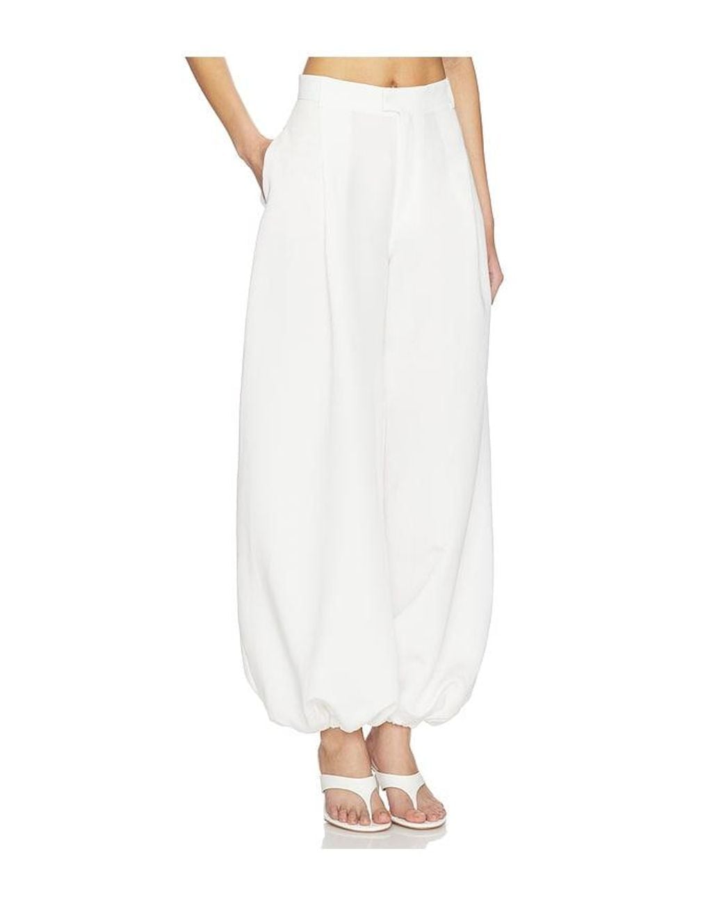 NonChalant Label White Lexi Pant