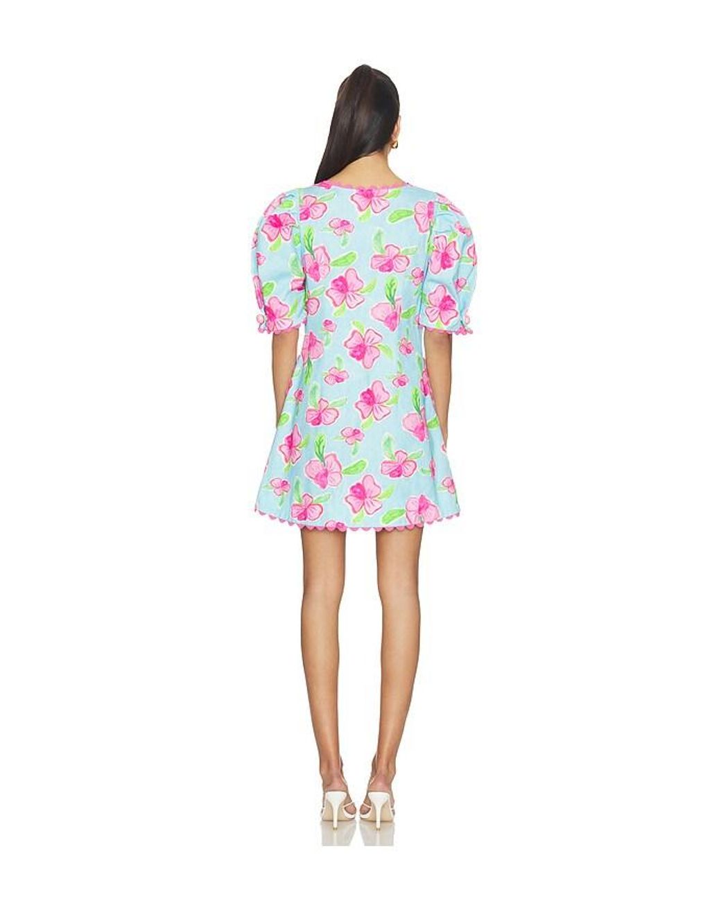 Celiab Disa Dress in Blue | Lyst UK