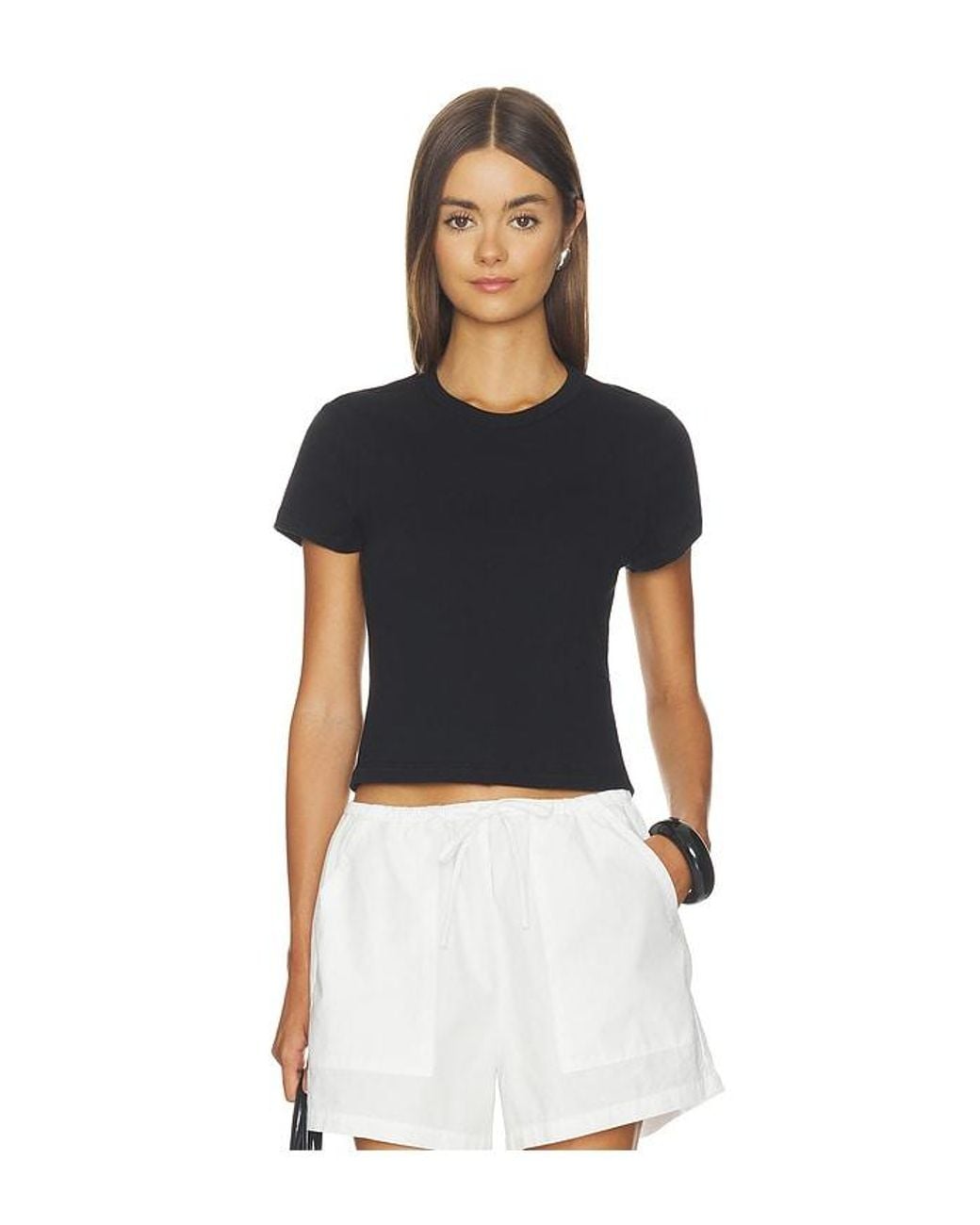 Leset Black Nando Baby Tee