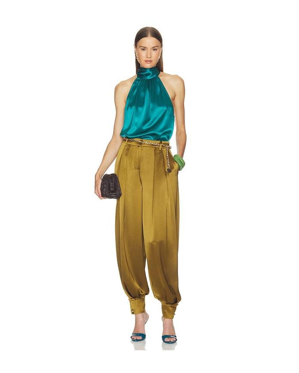 retroféte Yellow Benicia Pant