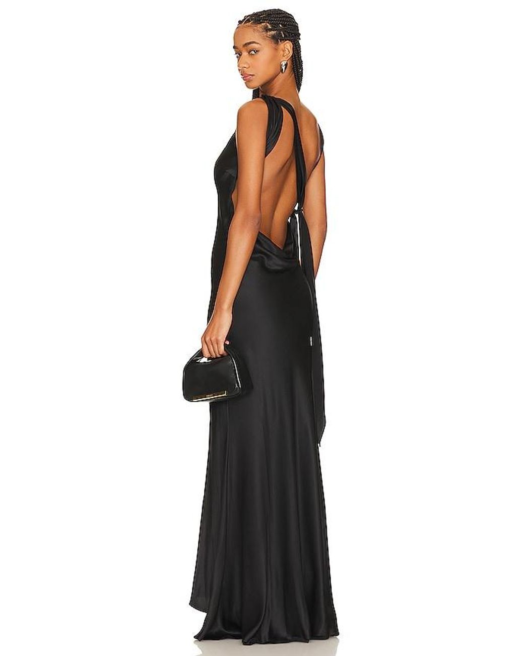 The Bar Smith Gown in Black Lyst