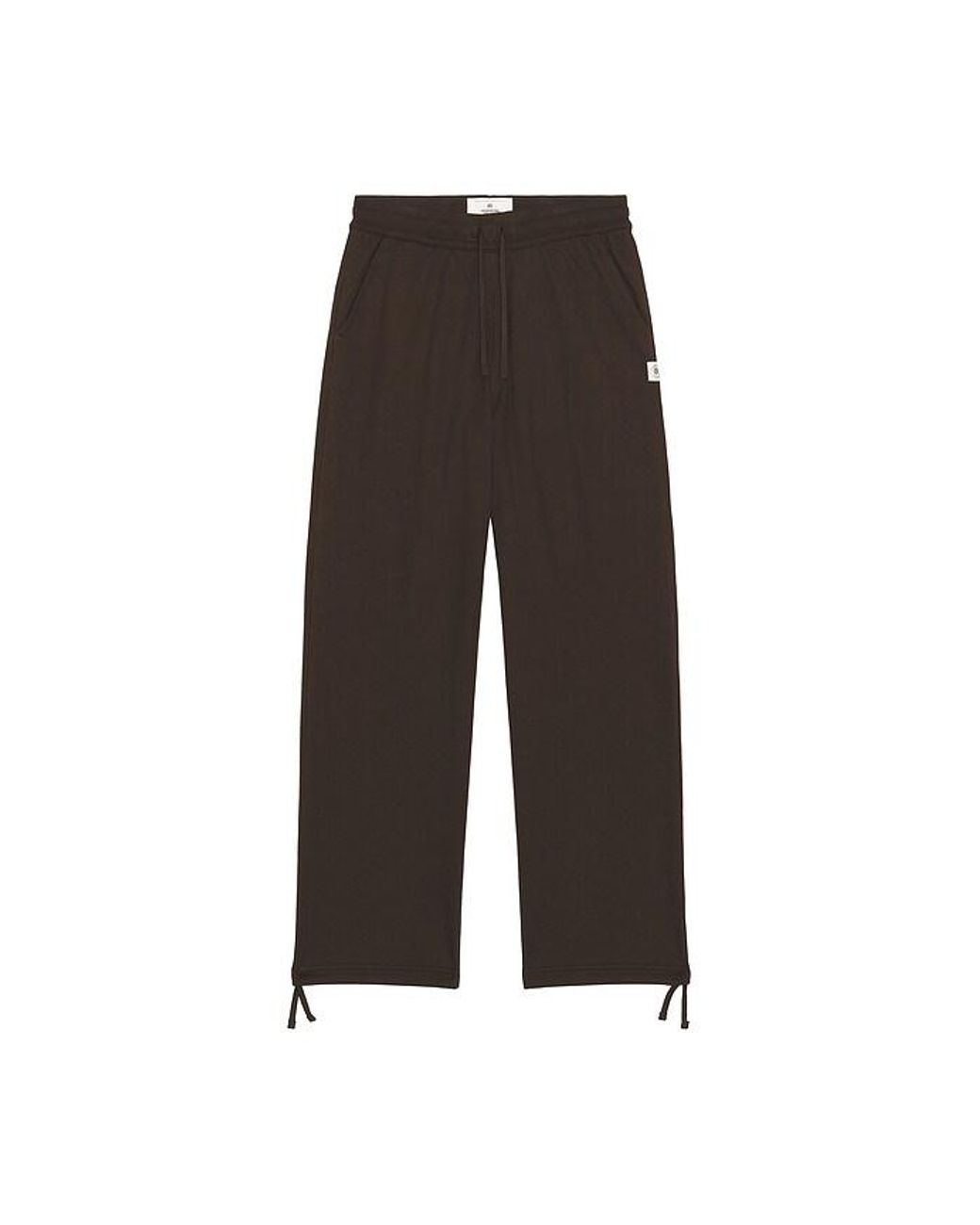 Reigning Champ Black Midweight Terry Relaxed Sweatpant for men