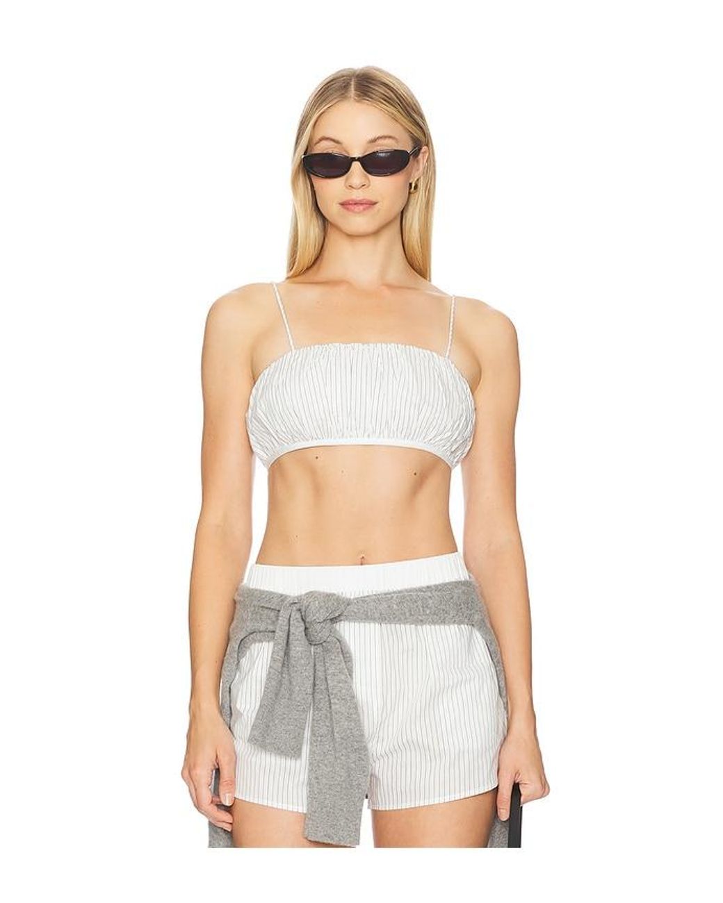 Nakedvice White The Cobi Bralette
