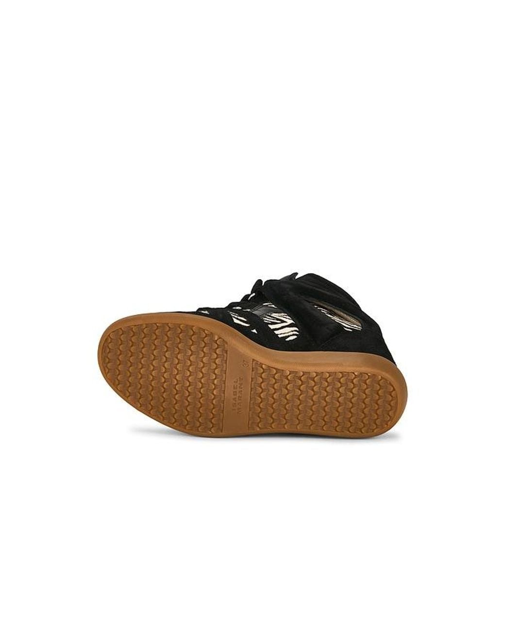 Isabel Marant Black Bekett Ring Sneaker