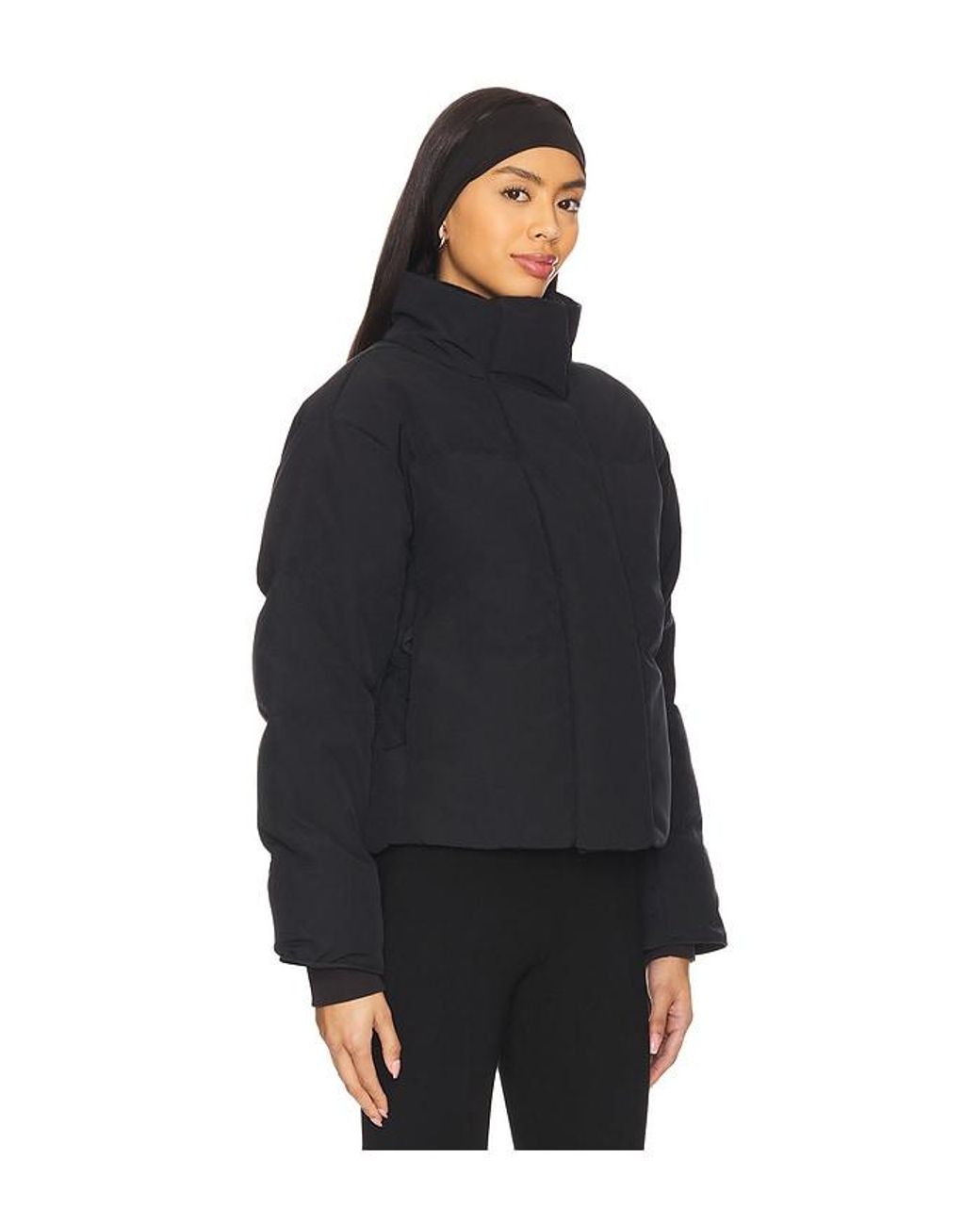 Canada Goose Black Grandview Cropped Jacket