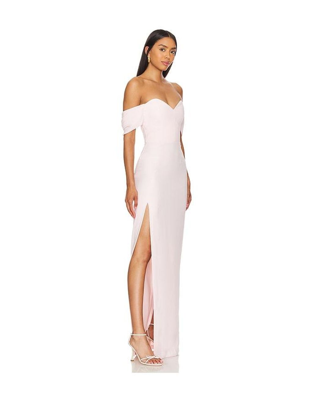 Amanda Uprichard White X Revolve Falcon Gown