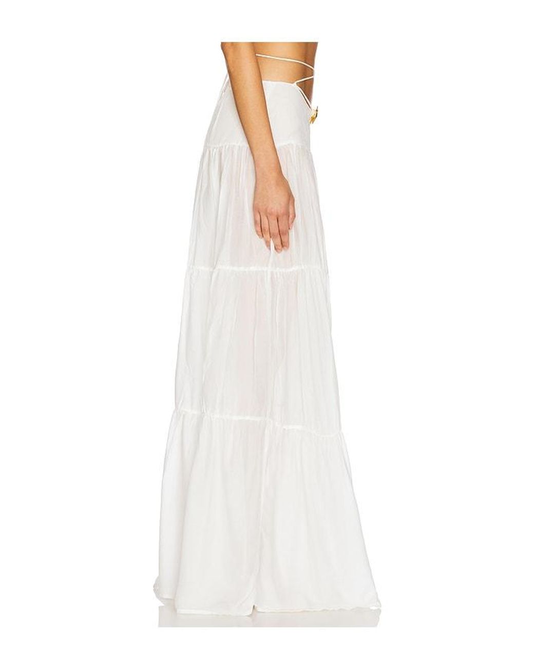 Cin Cin White Song Orchid Skirt