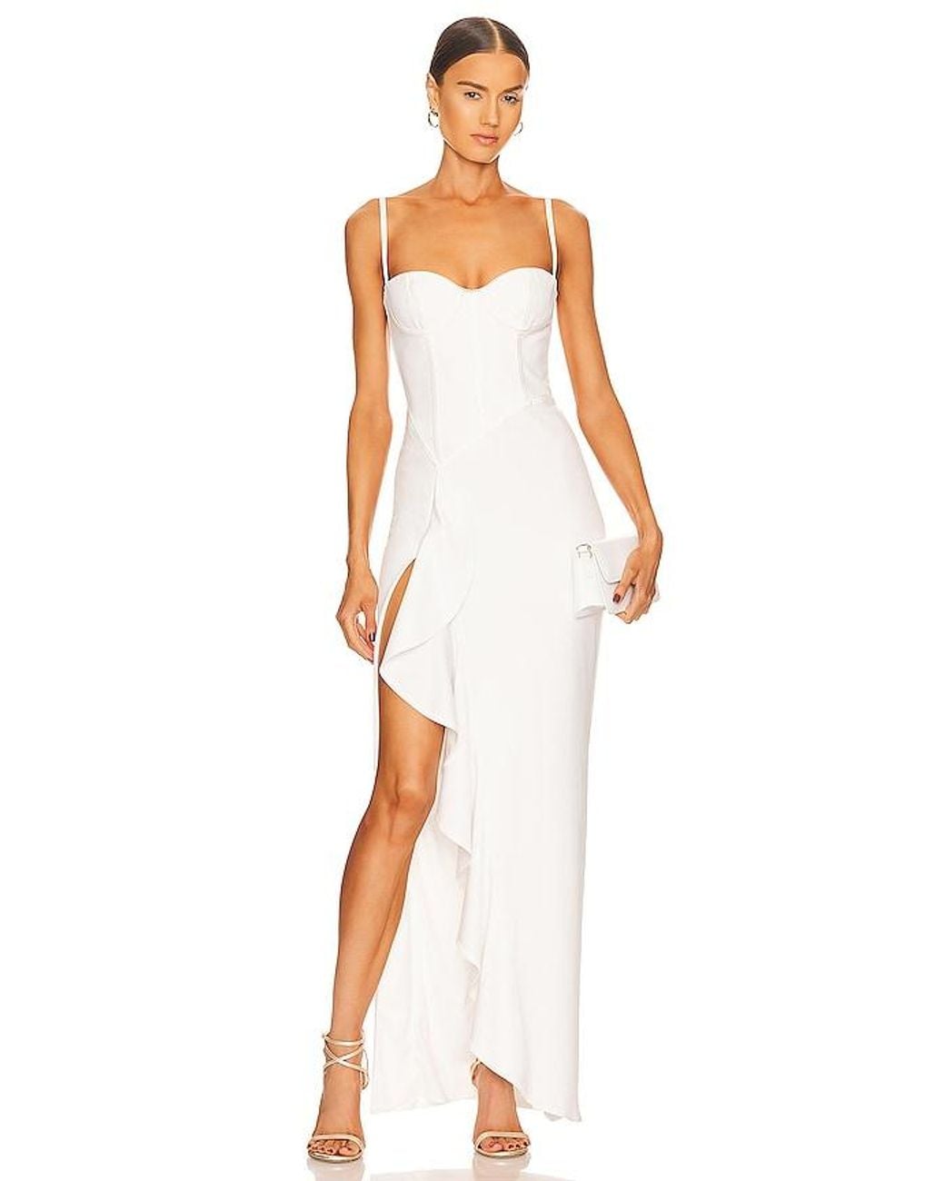 Katie May White Eros Gown