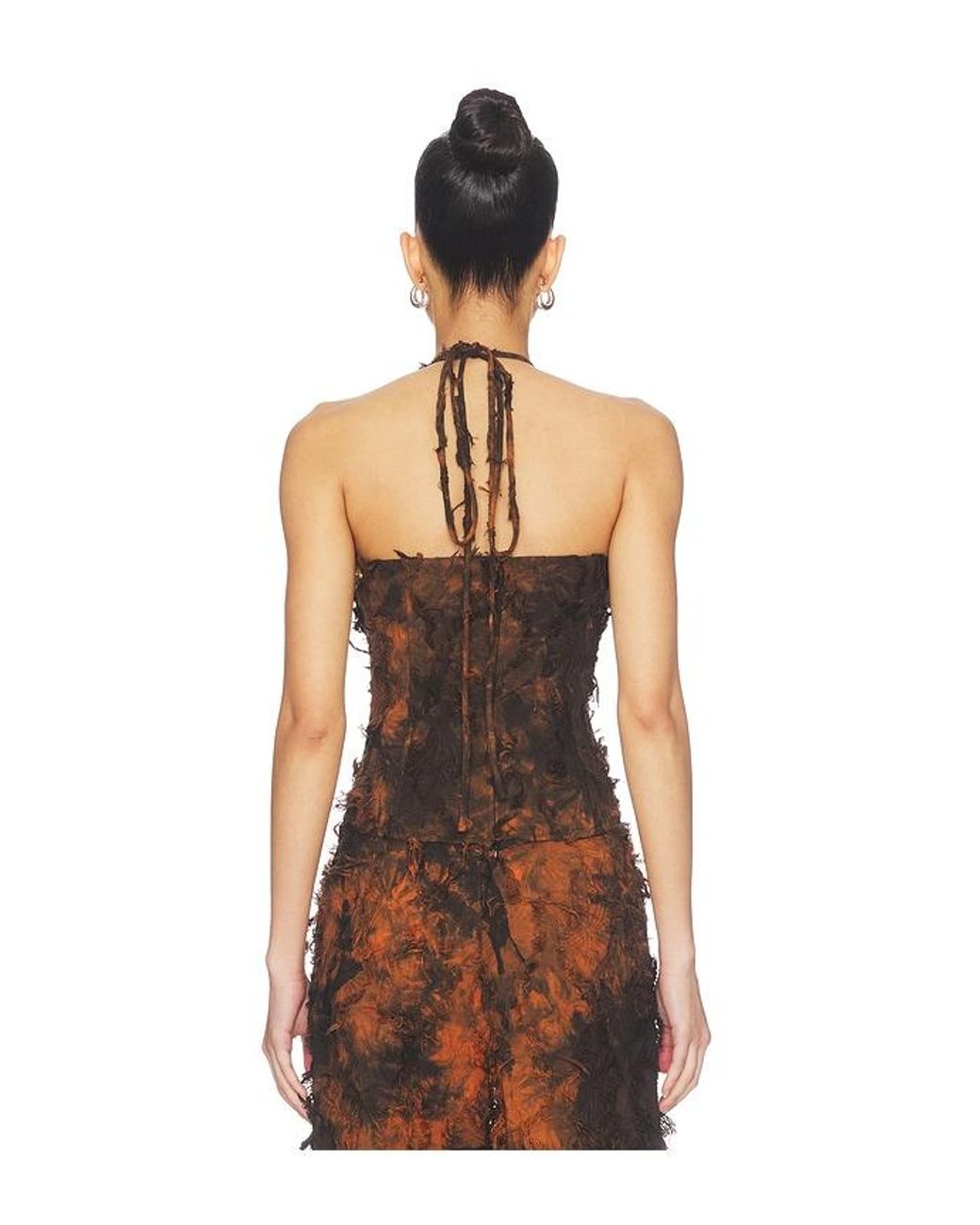 Kim Shui Multicolor Burnt Corset