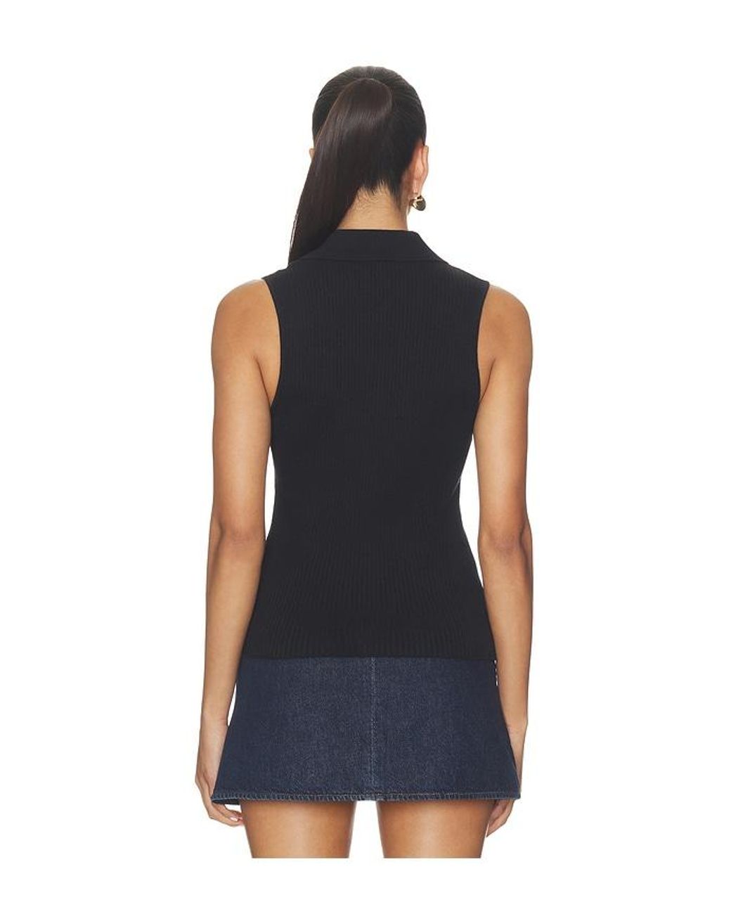 PAIGE Blue Vesta Top