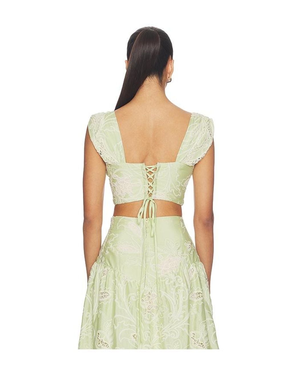 Especia Green Margarita Crop Top