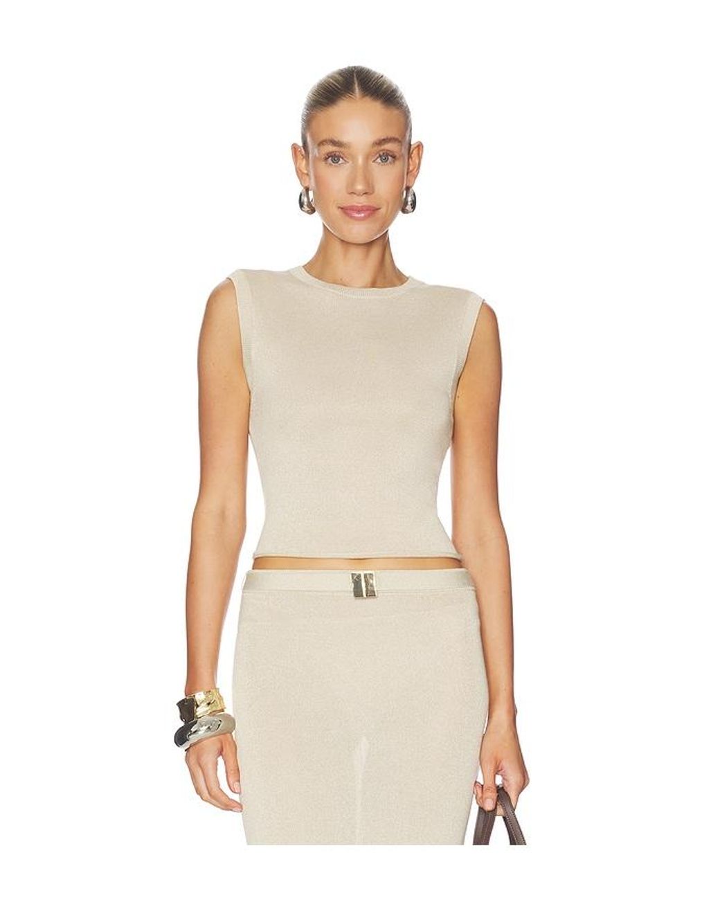 La Porte Natural Willa Knit Tank Top