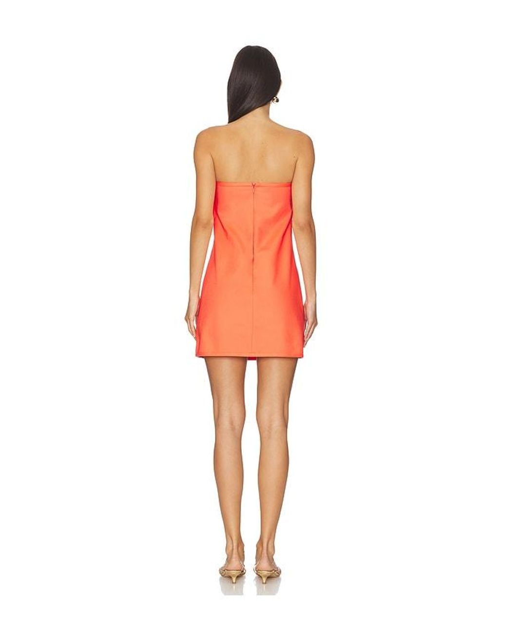 Alexis Orange Rey Dress