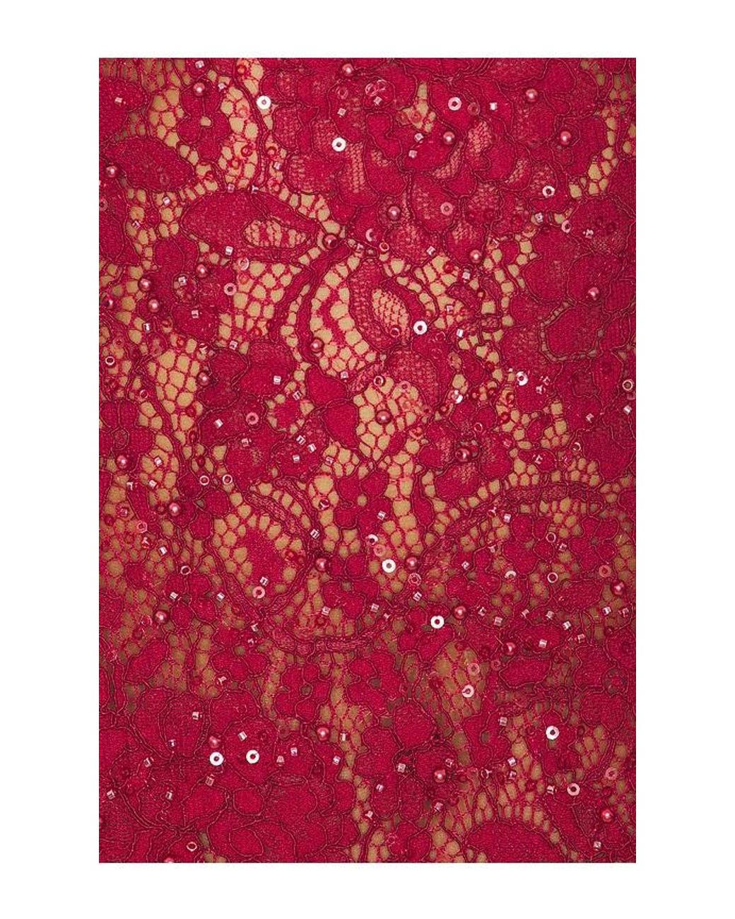 V. Chapman Red Hallie Dress