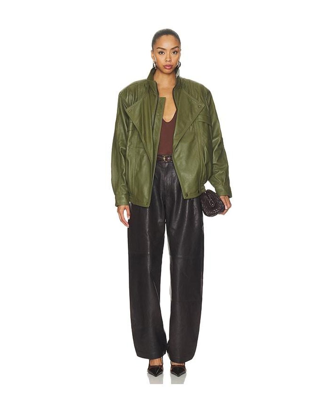Ronny Kobo Green Shanaya Jacket