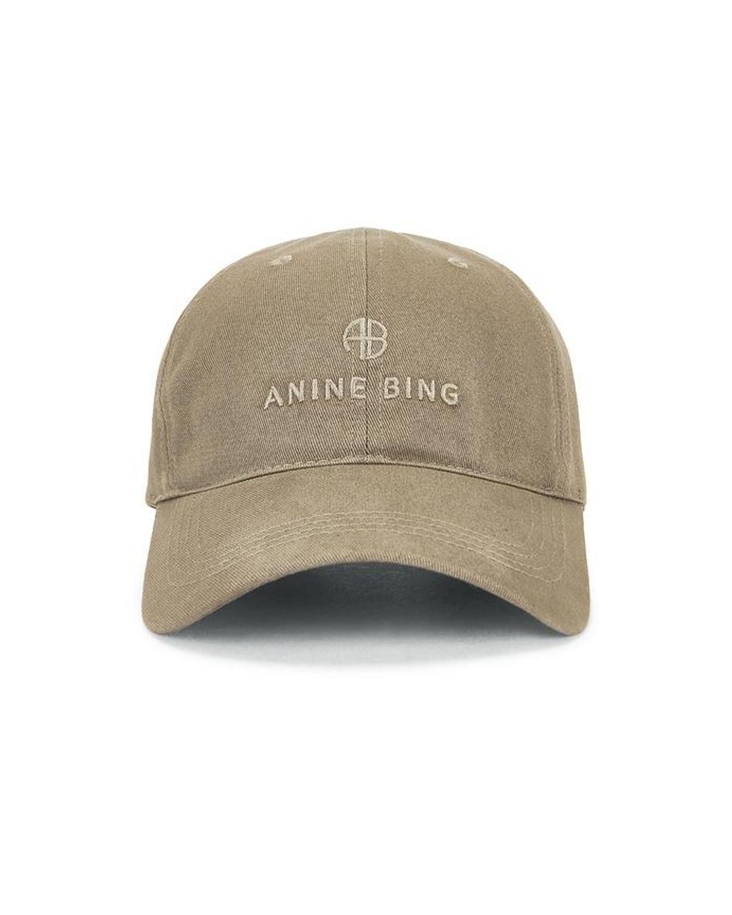 Anine Bing Natural Jeremy Baseball Cap