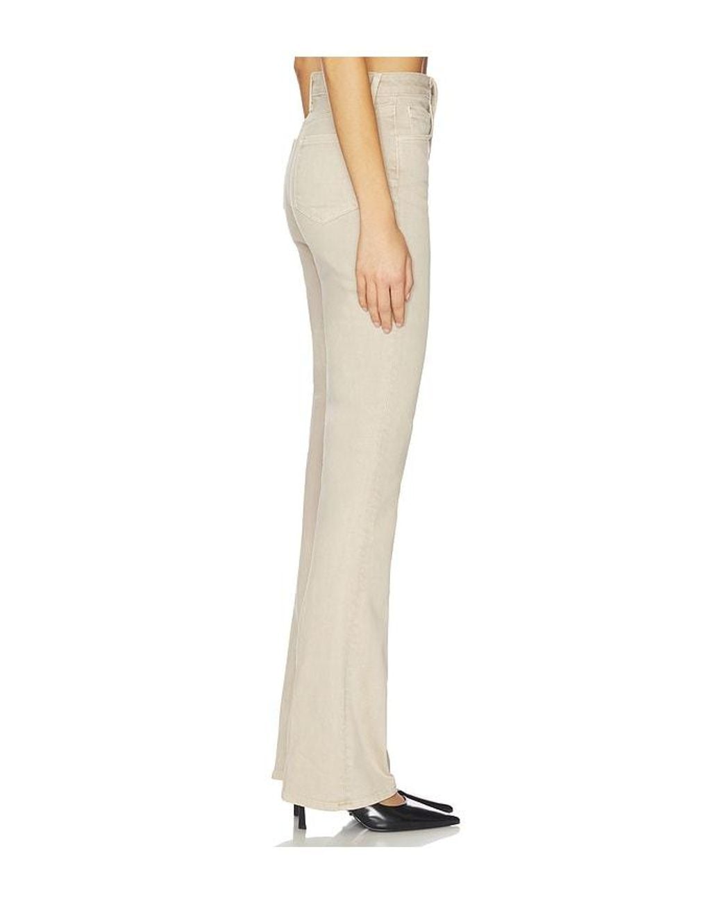 L'Agence Natural Selma High Rise Sleek Baby Bootcut Jeans