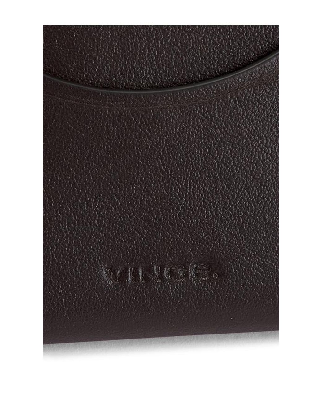 Vince Black Card Holder for men