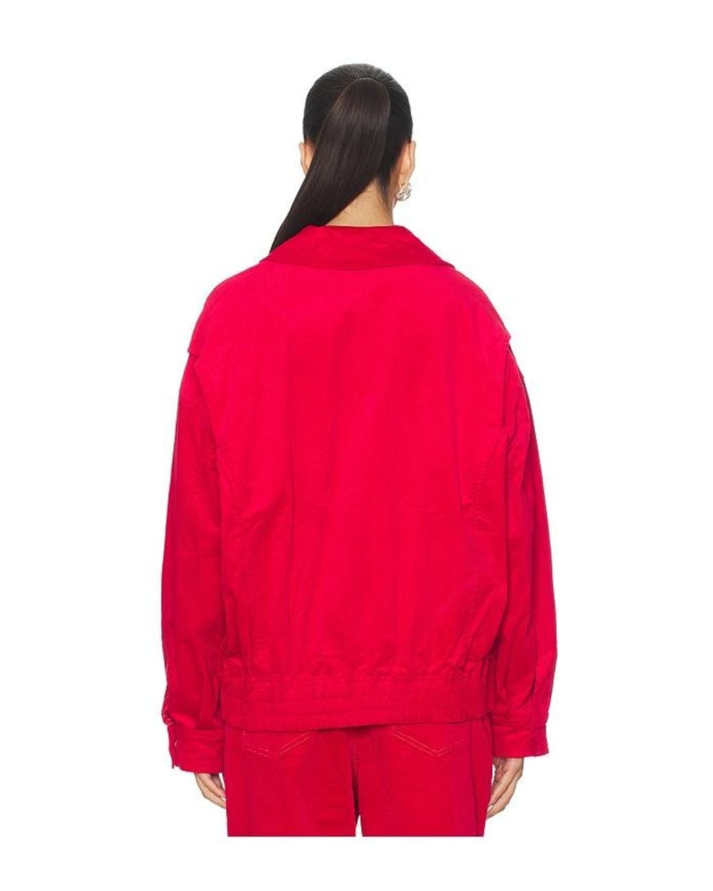 Lioness Red Kenny Bomber Jacket