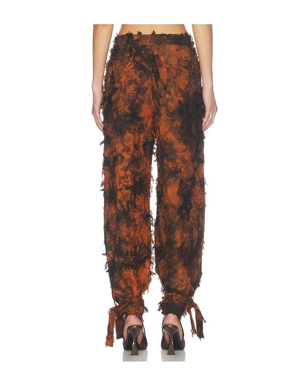 Kim Shui Multicolor Burnt Pant