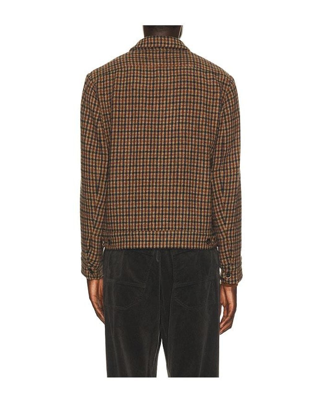 Barena Brown Overshirt Tablo Fasser for men