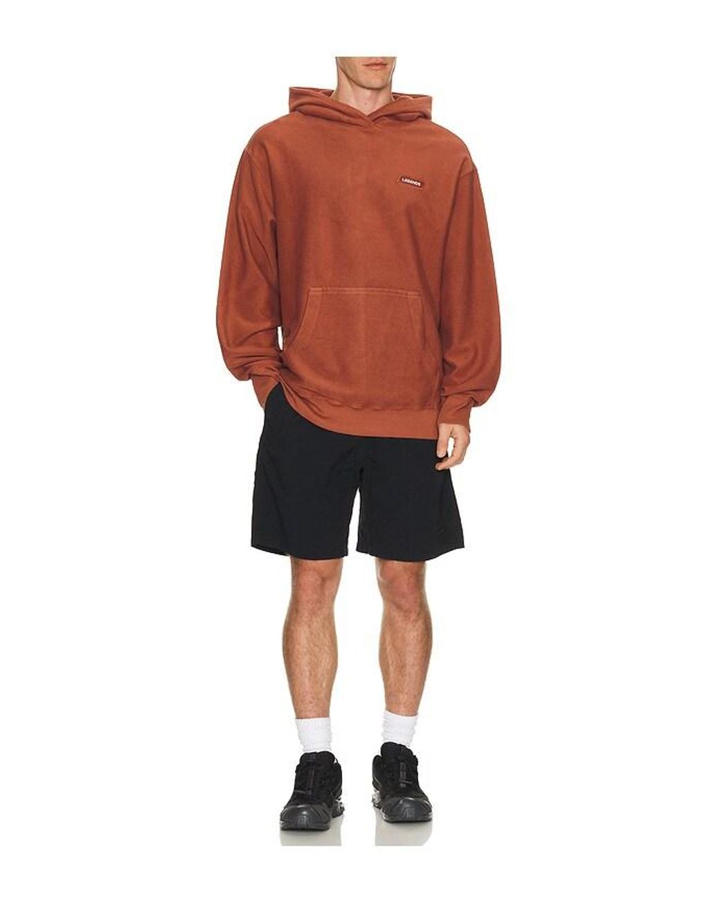 Legends Orange Fairfax Reverse Terry Hoodie for men