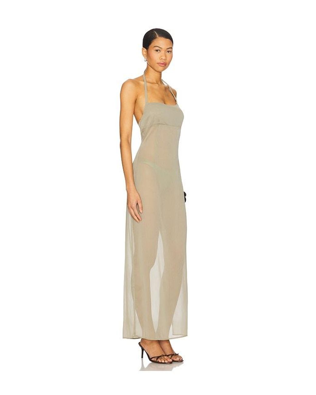 Lioness White Driftwood Maxi Dress