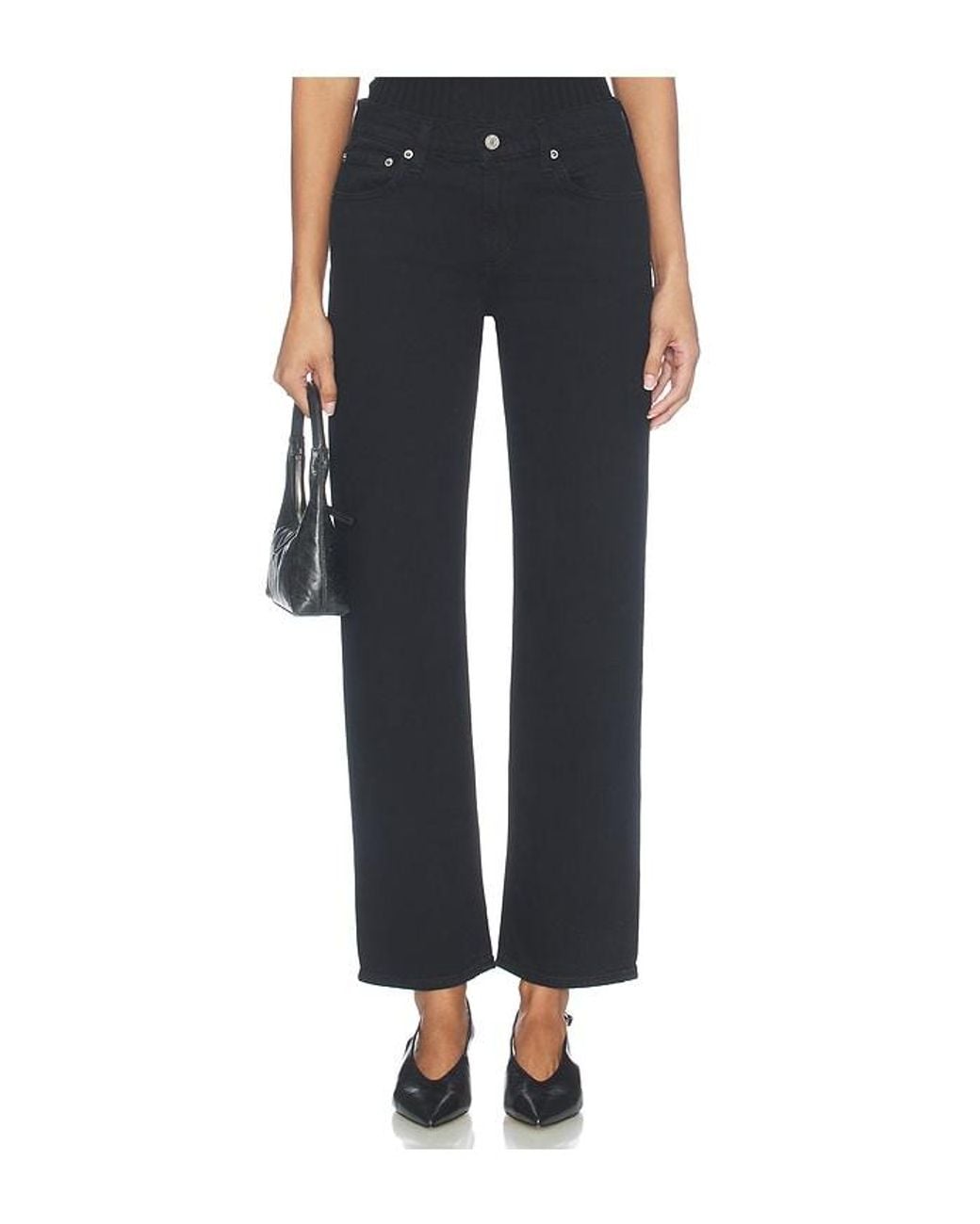 Agolde Blue Stovepipe Jean