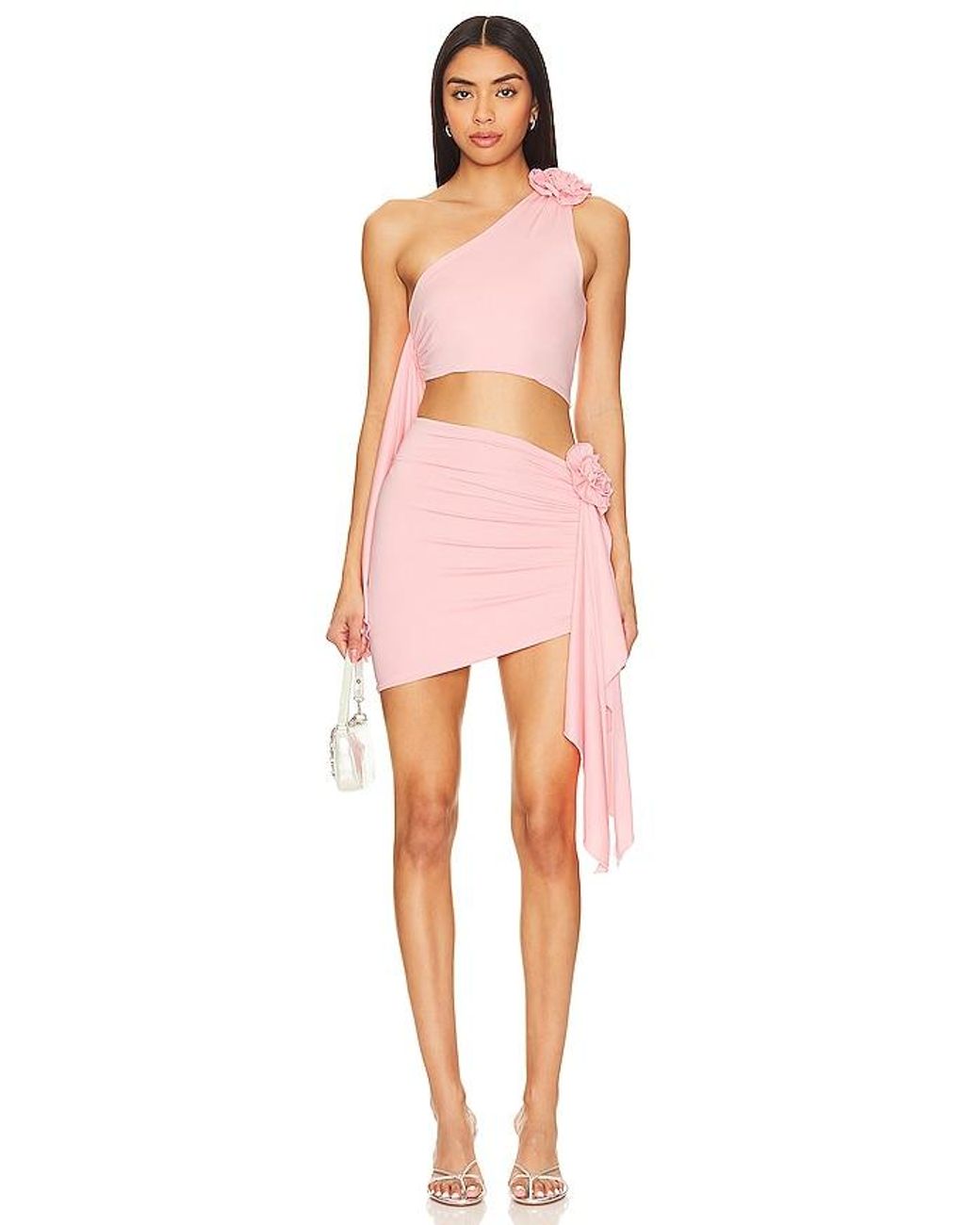 Lovers + Friends Pink Cordelia Top