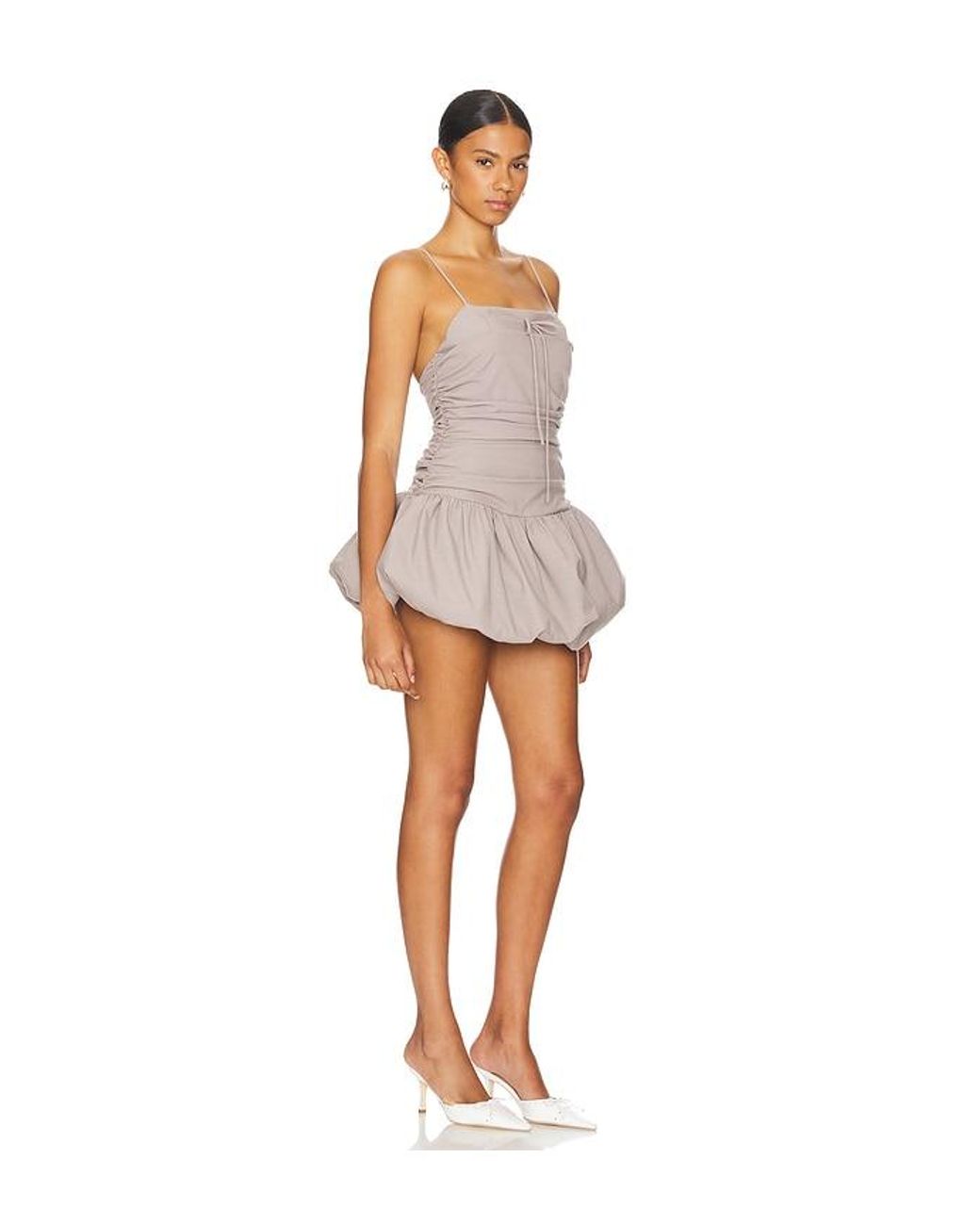 For Love & Lemons White Marianne Mini Dress