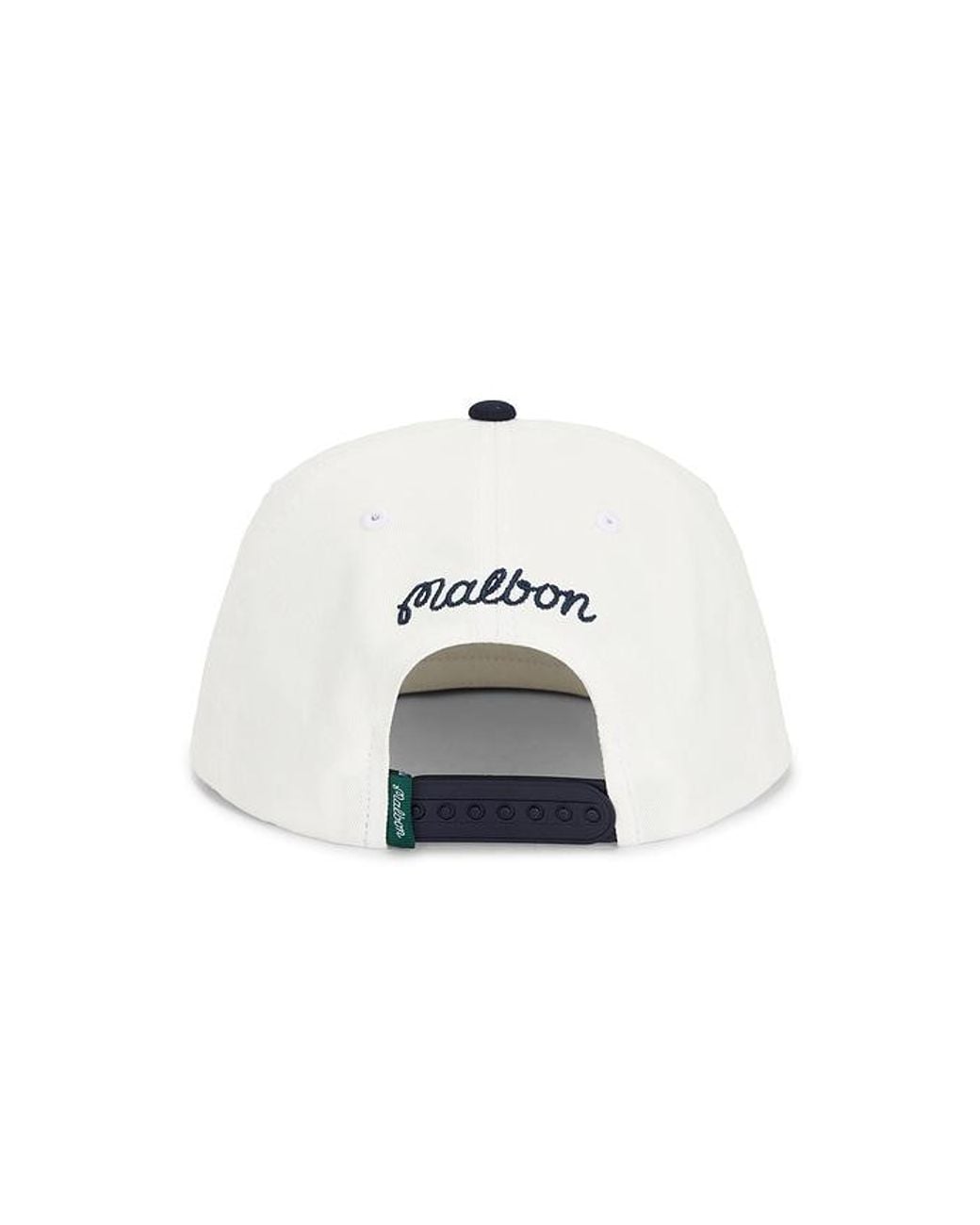 Malbon Blue Palmera Snapback Hat for men