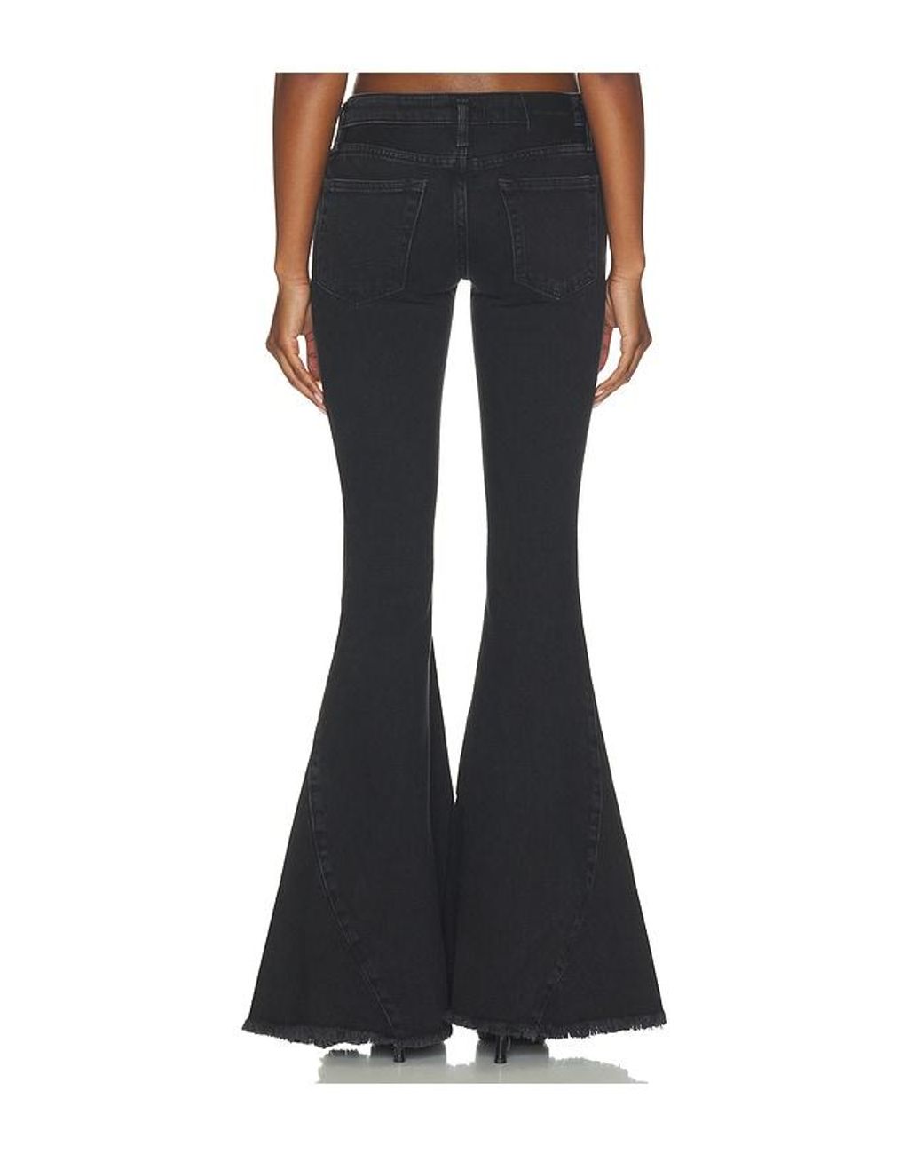 Free People Black X We The Free Emre Flare Jean