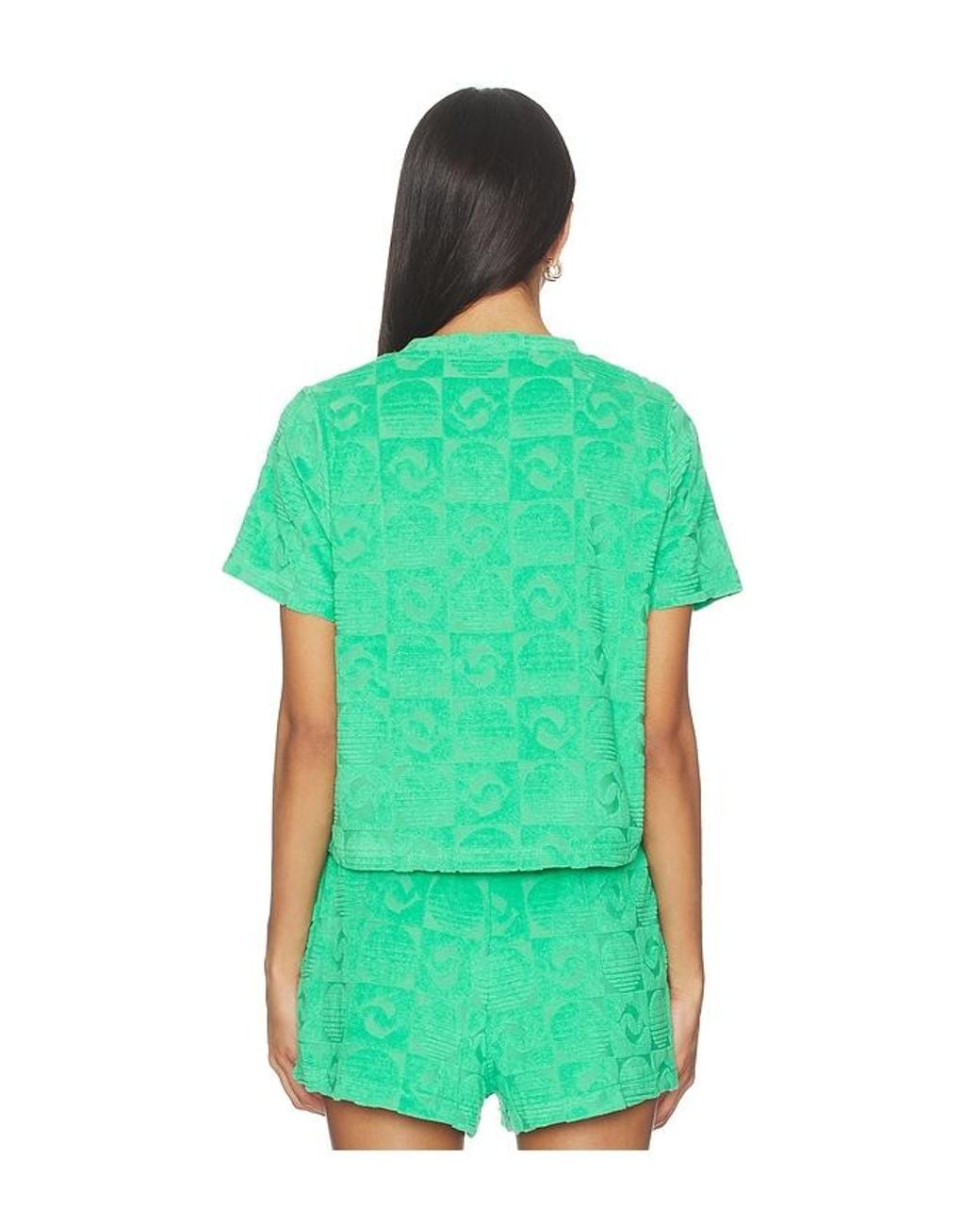 Araminta James Green Cruise Dolphin Terry Top