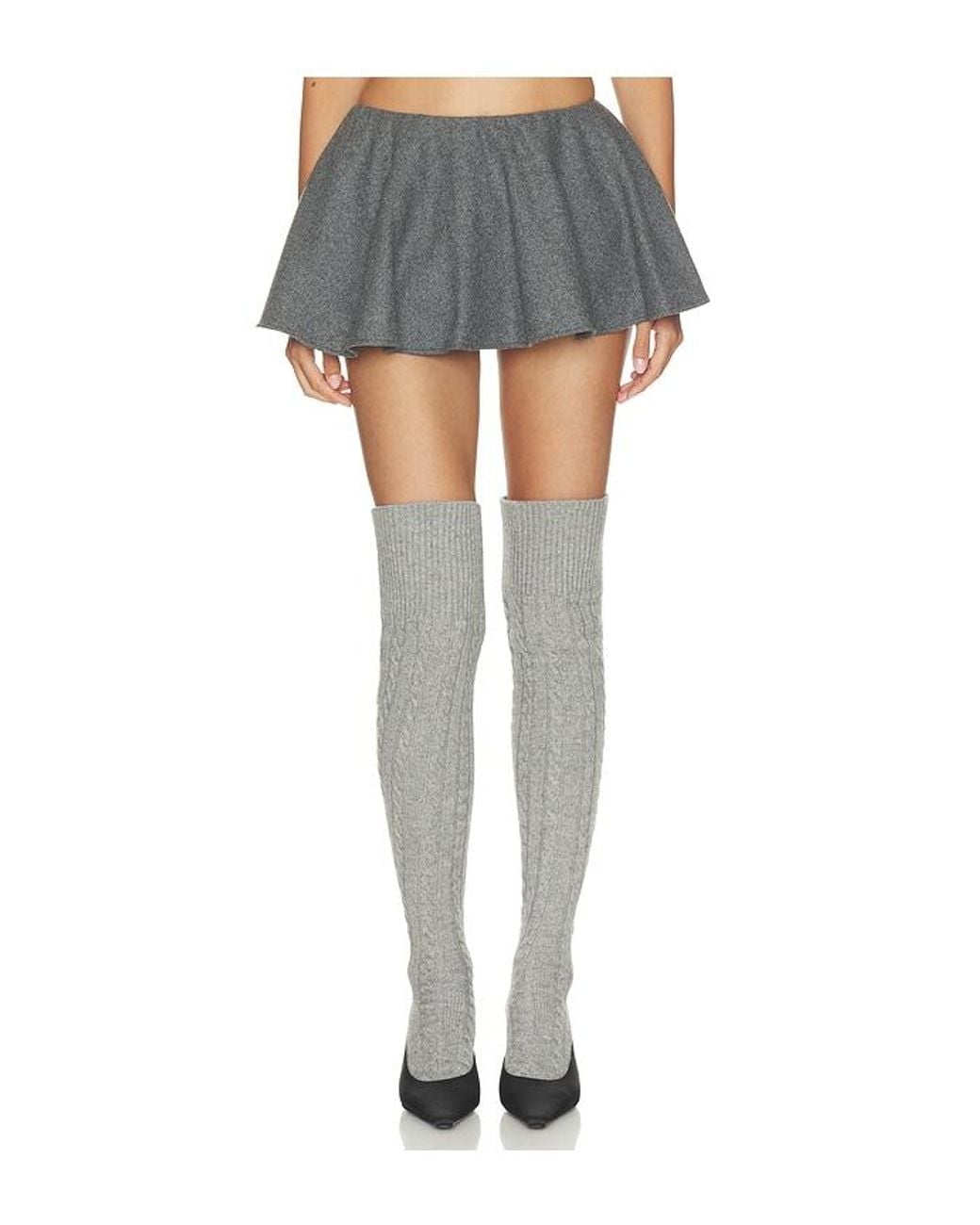 Sandy Liang Green Helio Skort