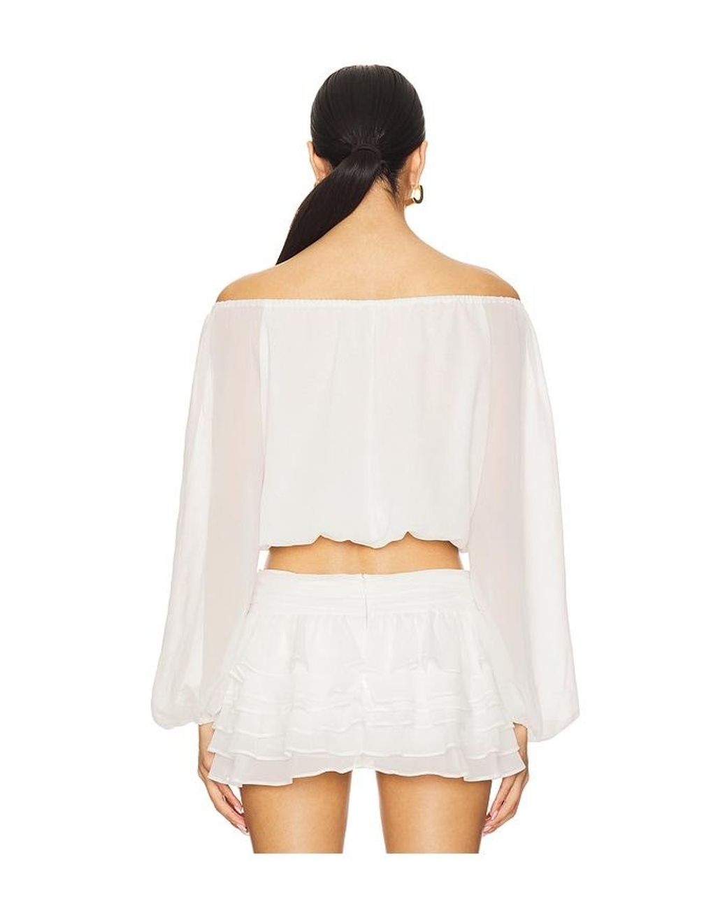 Amanda Uprichard White Dallas Top